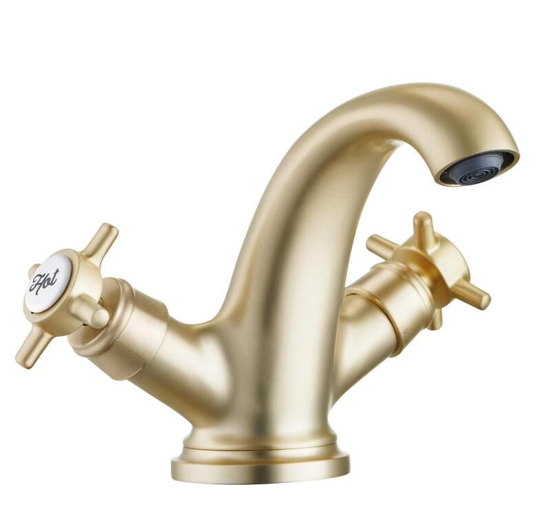 Sensea Mauna Basin Mixer M Brushed Brass