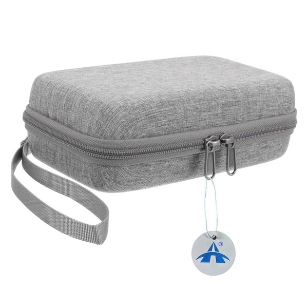 ALANES Portable External Hard Drive Storage Case Compact Cable Organizer