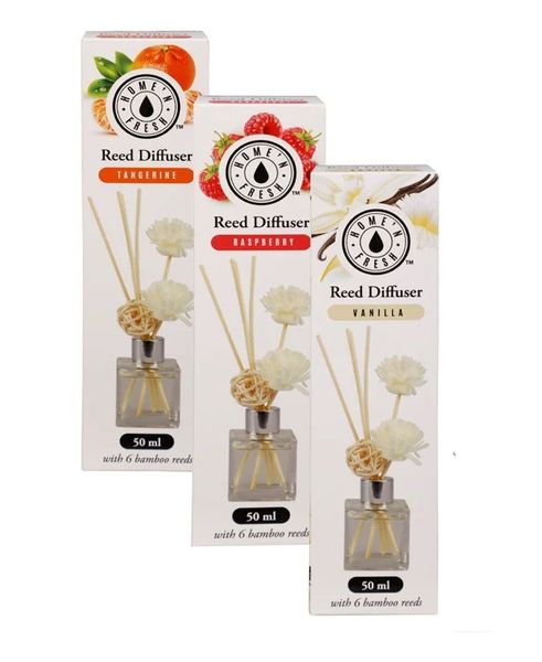 3 x Flower Stick Diffuser Sets 50ml