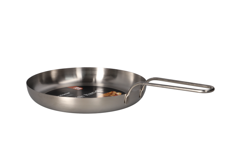 Danny Home Flat Stainless Steel Pan 20cm