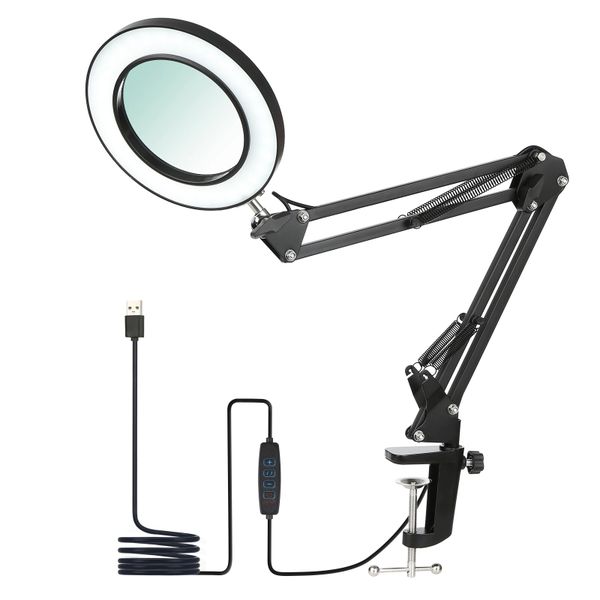 2 In 1 Magnifying Glass With LED Light NL21030321