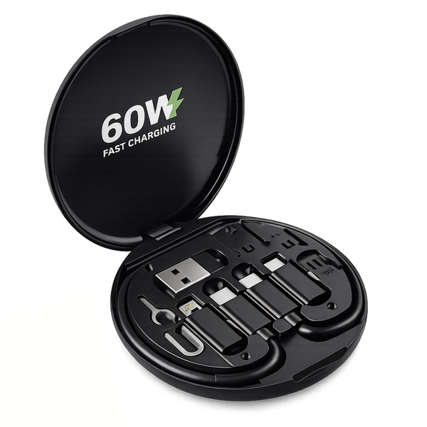60W Fast Charging USB Multi-Port Power Station - All-in-One Charging Hub
