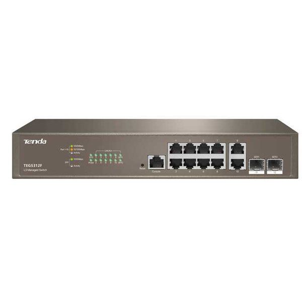 Tenda 12 Port L3 Gigabit Managed Switch TEG5312F