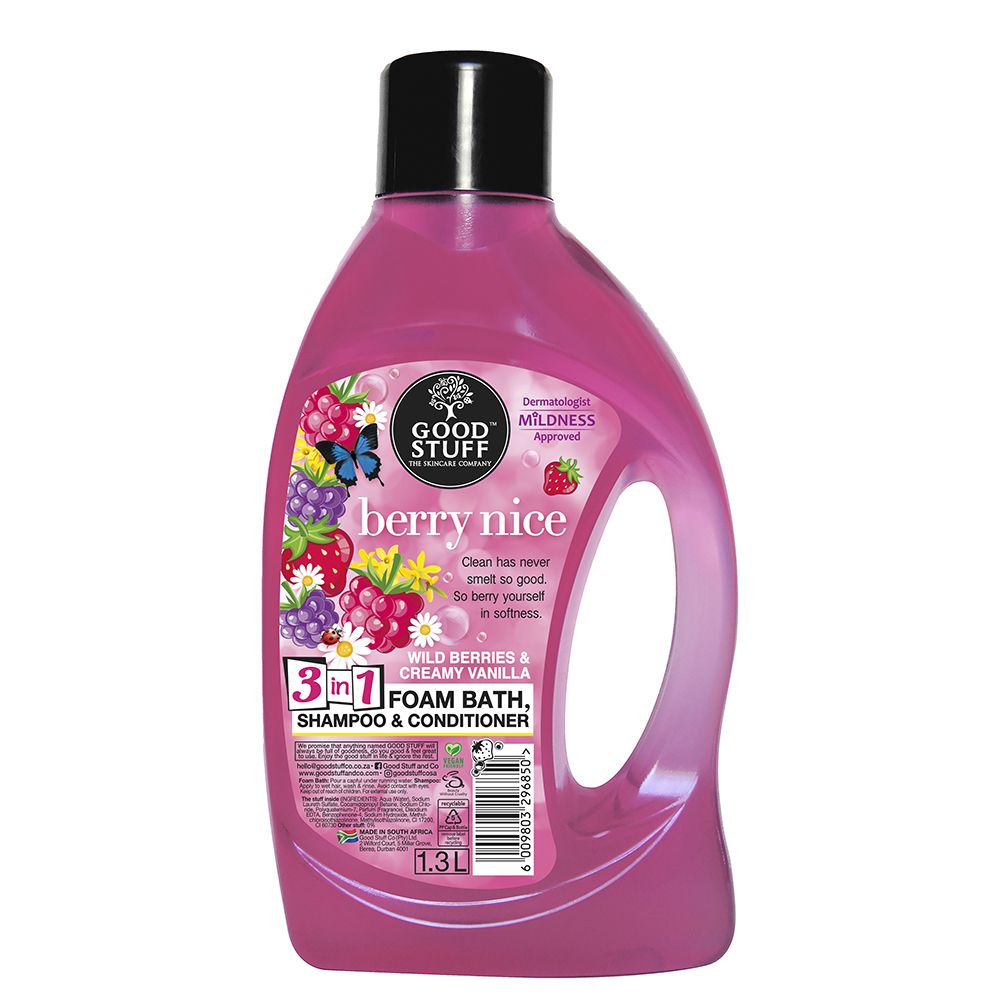 Good Stuff Berry Nice Foam Bath 1.3L Shop Today. Get it Tomorrow