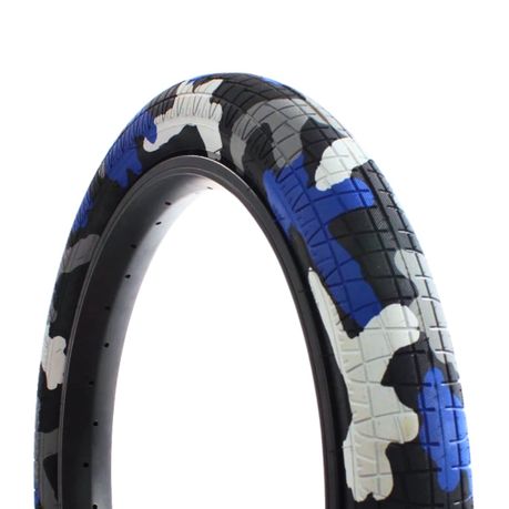 BMX Freestyle Tire 20 x 2.4 Camo Blue