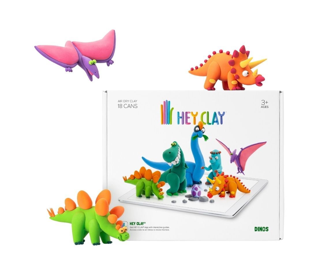 Hey Clay® Modelling Air-Dry Clay  Animals with Fun Interactive App –  KidsPlay
