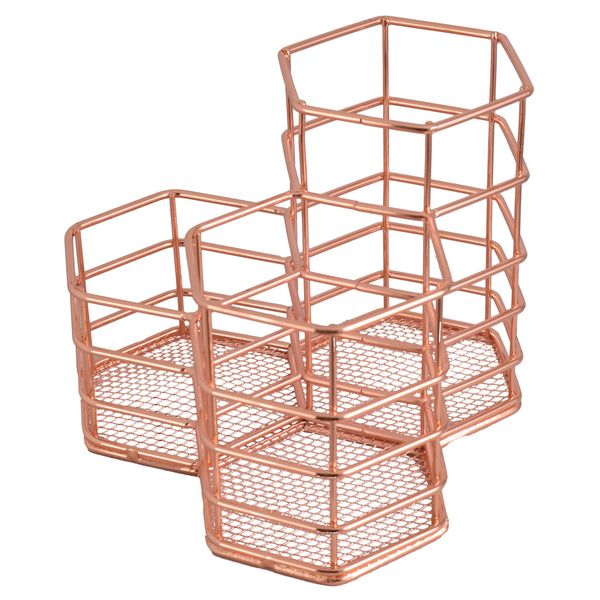 Noted 3 Piece Desk Stationery Holder &amp; Pen