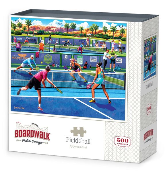 Boardwalk Pickleball Puzzle - 500 Piece