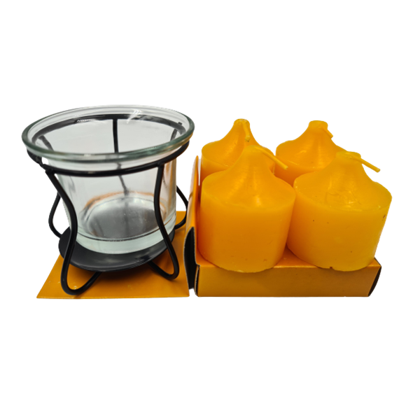 Candles With Holder Set of 4