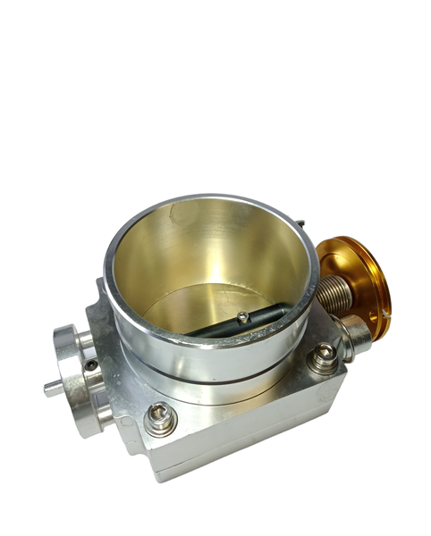 90MM Throttle Body Performance Intake Manifold Billet Aluminum High Flow