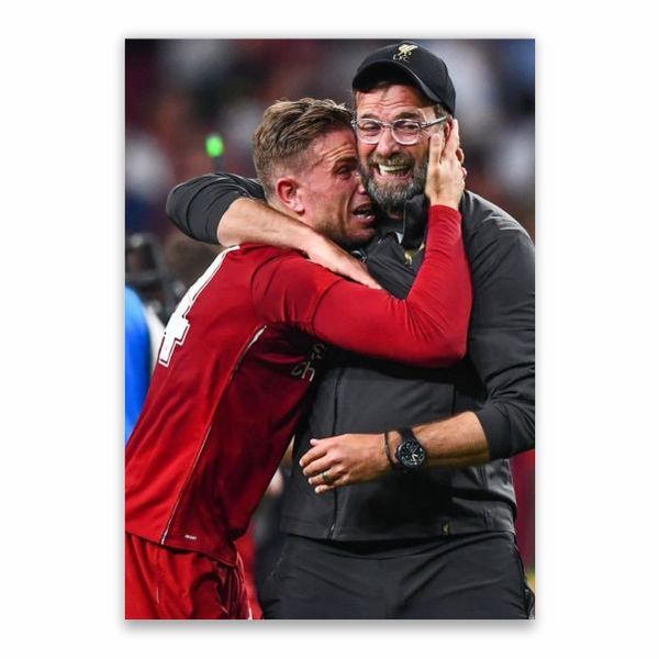 Henderson And Klopp Poster - A1