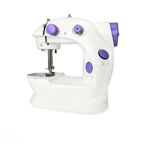 202 Mini Electric Sewing Machine Dual Speed Foot Pedal (230V Euro Plug)