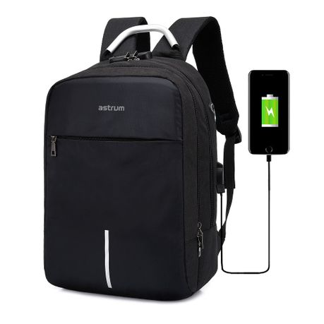 Astrum LB220 Laptop Backpack Travel Bag 15.6 USB Port Number Lock Shop Today. Get it Tomorrow takealot