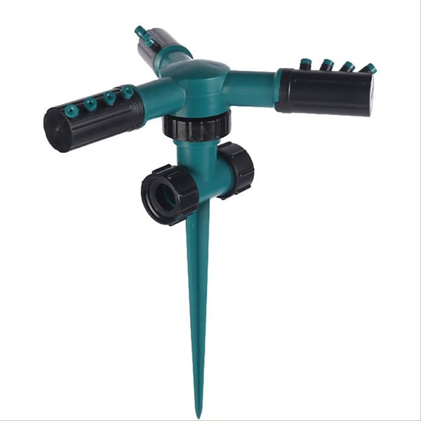 3 Nozzle Rotating Garden Water Sprinkler