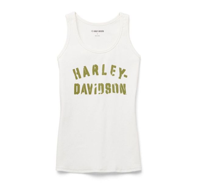 Harley-Davidson Women's Ultra Classic Stencil Rib Tank