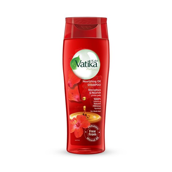 Vatika Naturals Hibiscus Nourishing Oil Shampoo for Weak Hair 400ml