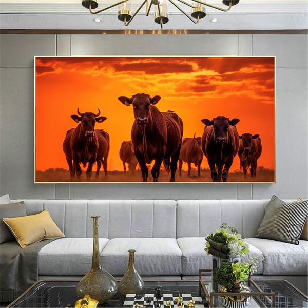 Canvas Wall Decor - Brahman Harmony - 0554