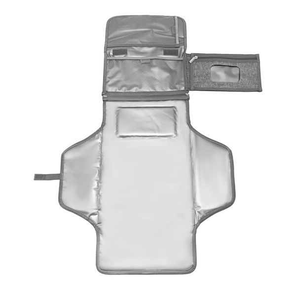 Portable Waterproof Diaper Changing Pad with Easy-Access Wipes Pocket