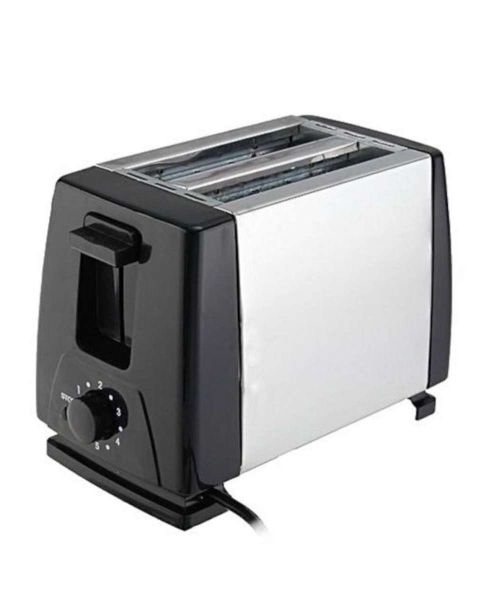 Auto Pop-Up 2-Slice Bread Toaster 650W - Stainless Steel Design - DIGIMARK