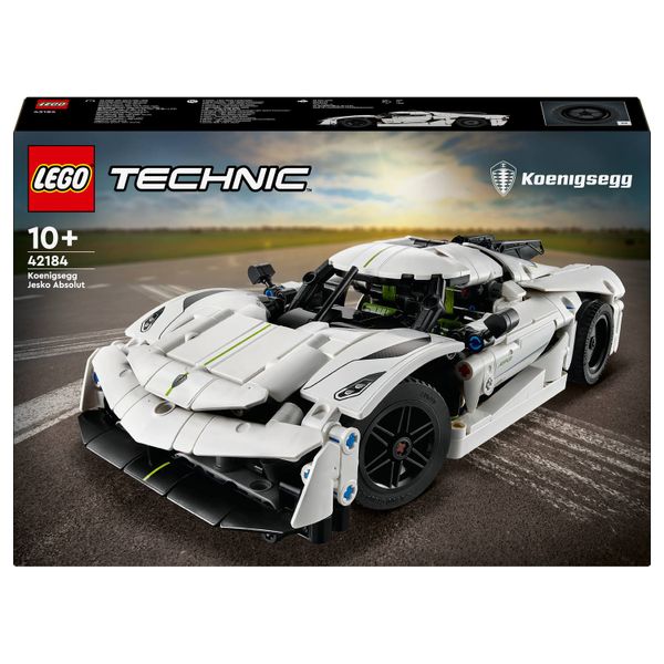 LEGO® Technic Koenigsegg Jesko Absolut White Hypercar 42184