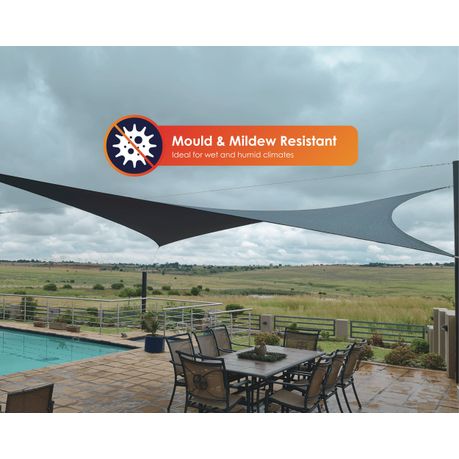 Kalahari Extreme Square Shade Sail 5.4×5.4m | Shop Today. Get it