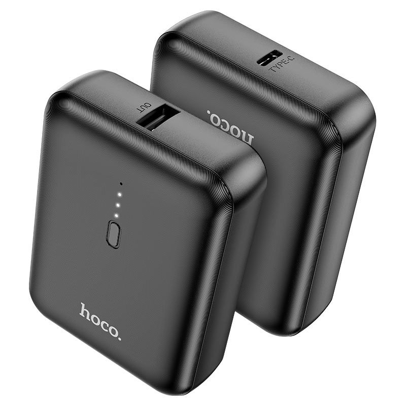 HOCO "J96 STRIDER" 5000mAh Mini Power Bank In Black | Shop Today. Get ...