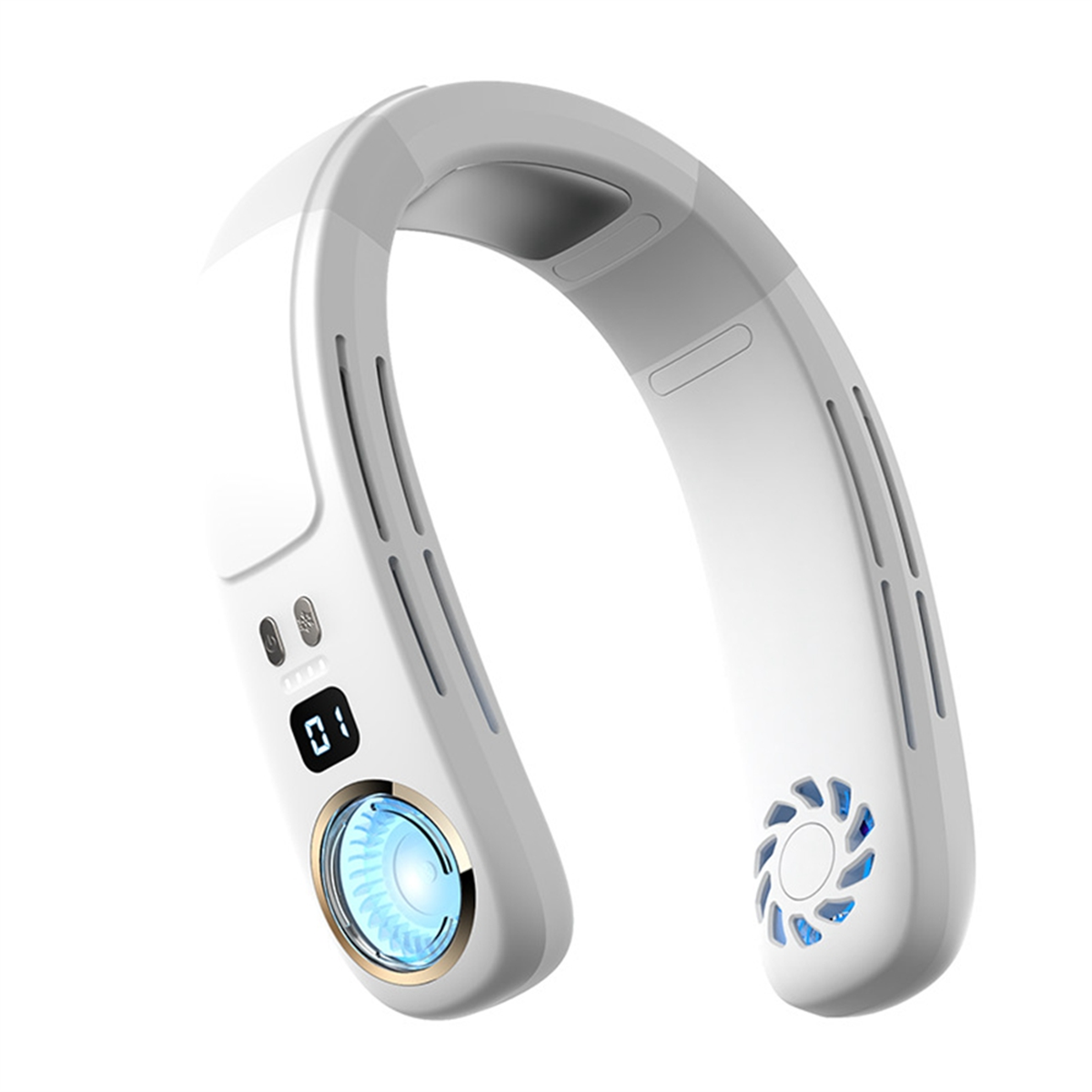 Neck Air Conditioner Portable Rechargeable Bladeless Neck Fans