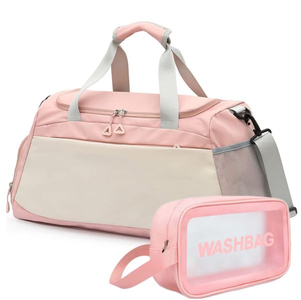 Fashionable Waterproof Sports Gym Travel Duffel Bag with Vanity Case
