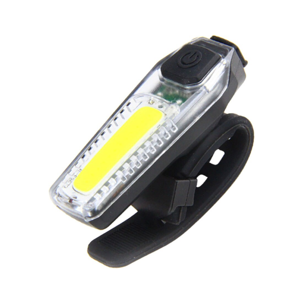 White Outdoor Waterproof Bright USB Rechargeable LED Bicycle Tail Light