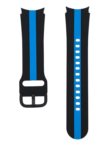 Two Tone Silicone Strap Compatible With Samsung Galaxy Watch 4/5/6/7/7FE