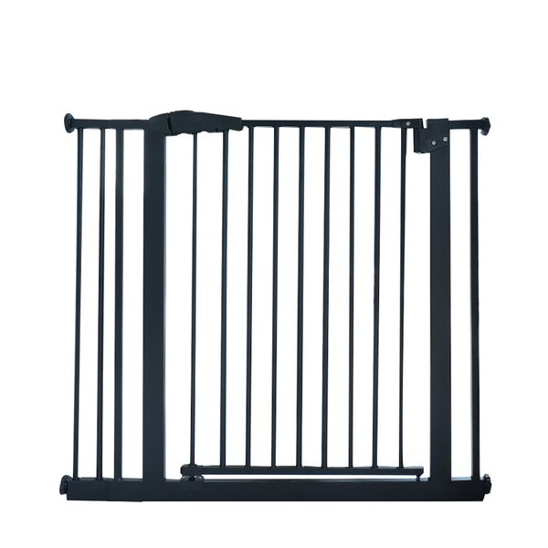 Adjustable 87-97cm Metal Baby and Pet Gate with Pressure Mount Safe Home