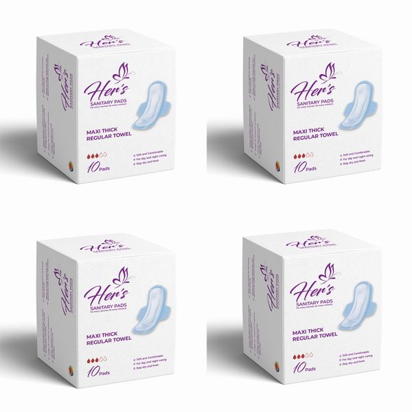 Maxi Thick Pads x 4 10 Pack(s)