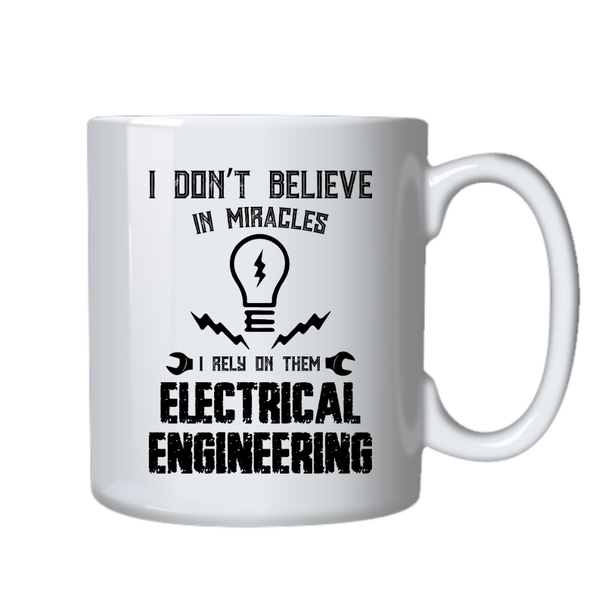 Novelty Birthday Christmas Gift Mug - Electric Engineering