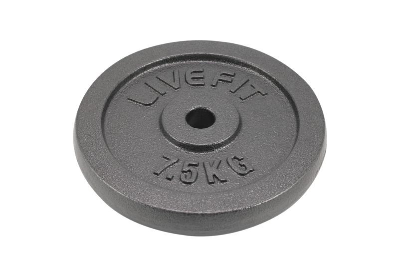 Livefit Barbell Disc 7.5kg X2