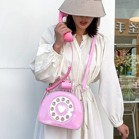 Telephone discount shaped bag