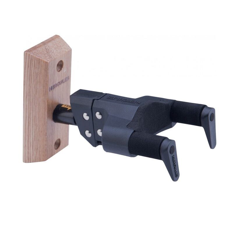 Hercules USP10WB Auto Grab Wooden Base Ukulele Wall Hanger