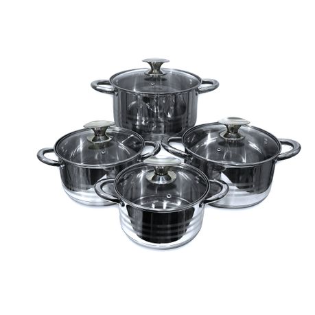 PAPJ 11 - Piece Non-Stick Stainless Steel Cookware Set & Reviews