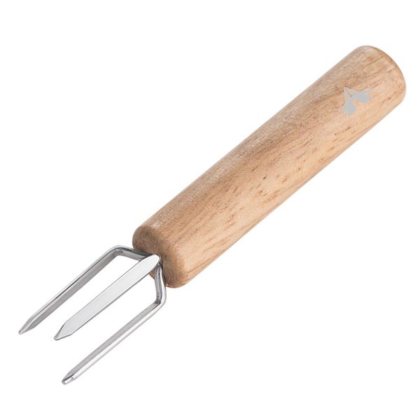 Stainless Steel Coffee Powder Tamper Stirring Tool With Wood Handle