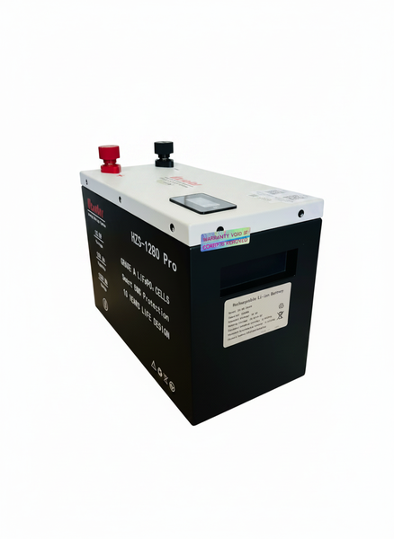 100Ah Hz Solar 12.8V Lithium LiFePO4 Battery - 1280Wh Energy Storage