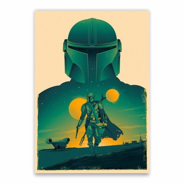 The Mandalorian Decorative Poster - A1