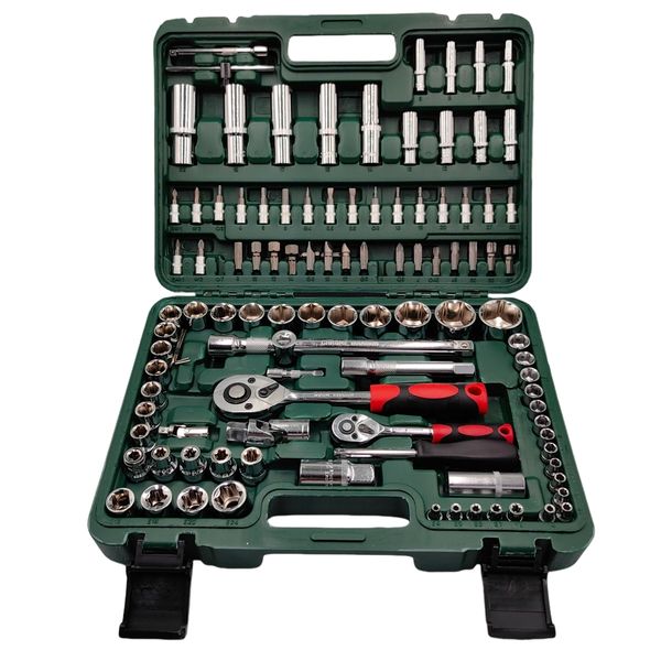 108pcs 1/4" &amp; 1/2" Dr. Socket Set