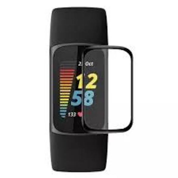 Rocco Tech - 3D PMMA +PC Screen Protector- Fitbit Charge 5