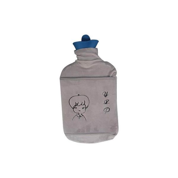 2 x Rubber Water-Filled Hot Water Bag