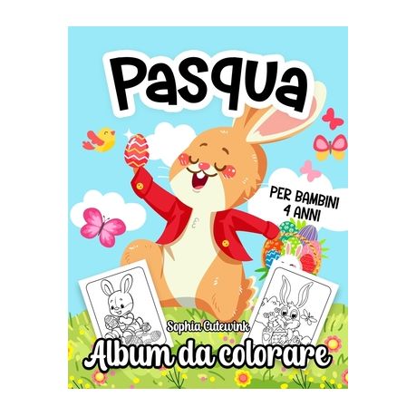 Pasqua Album da Colorare per Bambini: Libri da Colorare Bambini 4 Anni +, Shop Today. Get it Tomorrow!