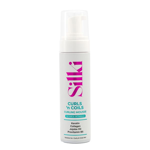 Silki - Curls'n Coils Styling Mousse 200ml