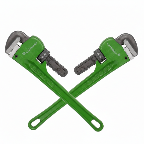 Kaufmann 350mm Adjustable Pipe Wrench for Plumbing and Mechanical - 2 Pack