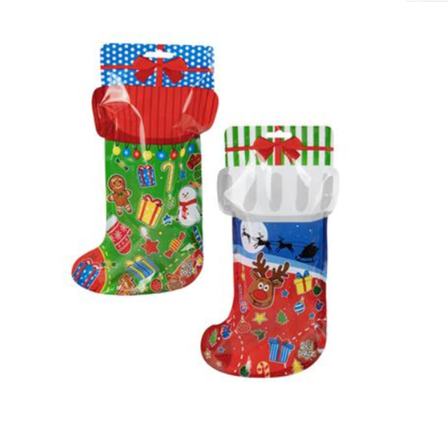 Christmas Confectionery Socks With Sweets and Toys Inside x 2