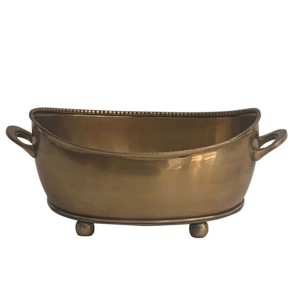 YB Ambiente - Beaded Antique Brass Bowl