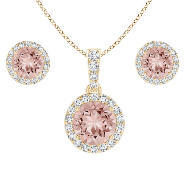 Stella Luna Nicki Jewellery Set- Swarovski Vintage Rose Crystal Gold