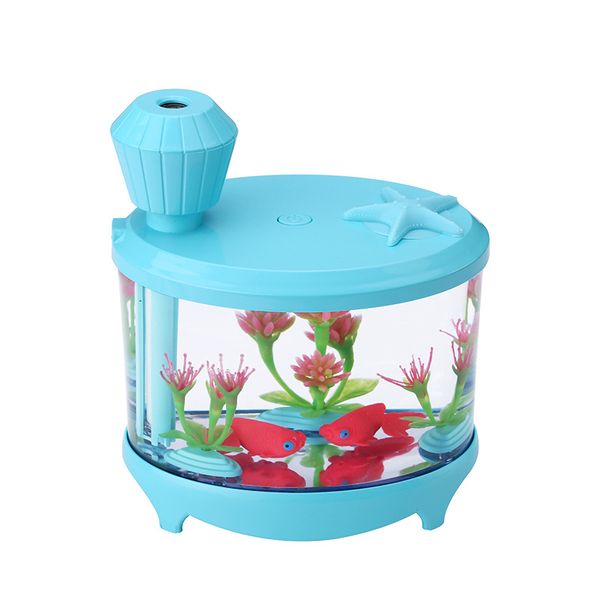 Night Light Cool Mist USB Fish Tank Humidifier
